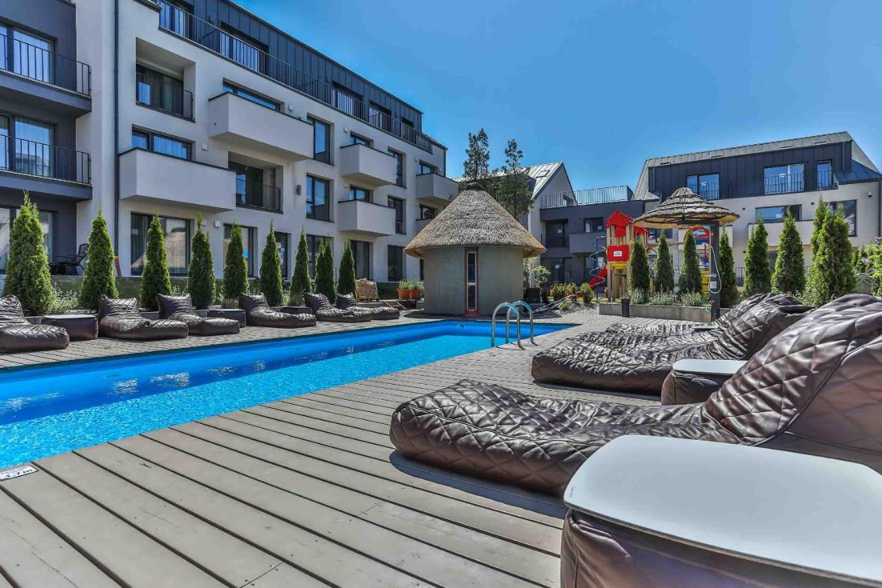 Maluno Vilos Apartments Palanga Eksteriør bilde